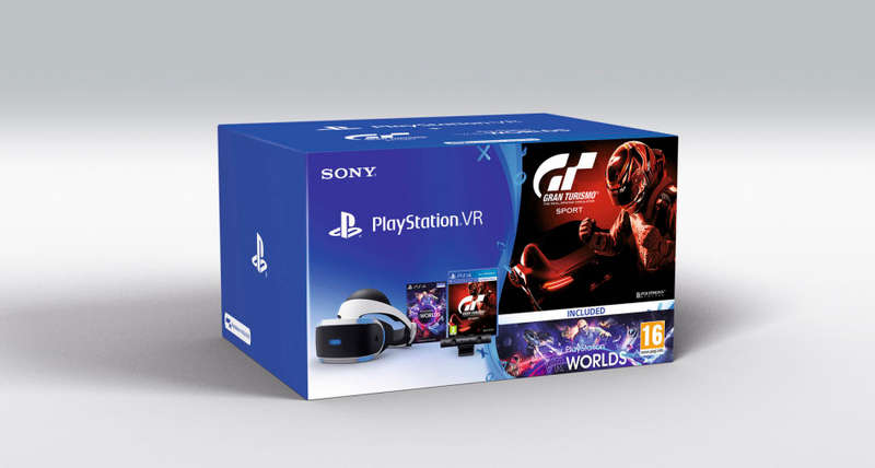 SONY PSVR GT SPORT & VR WORLDS & CAMERA BUNDLE / BRAND NEW (SEALED)