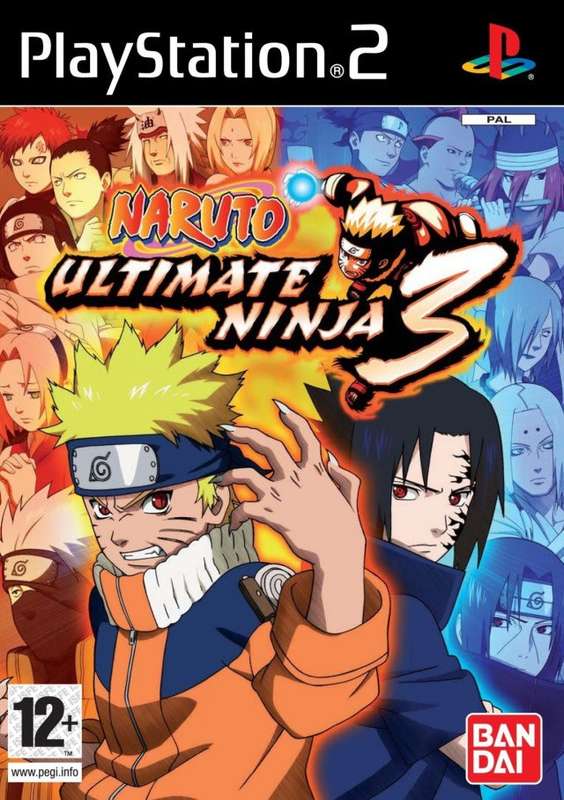 PS2 Naruto Ultimate Ninja 3