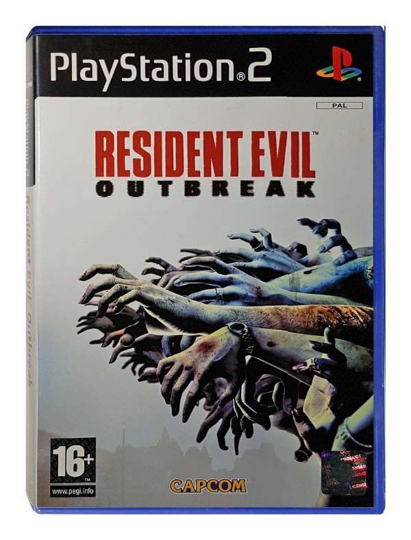 PS2 Resident Evil Outbreak