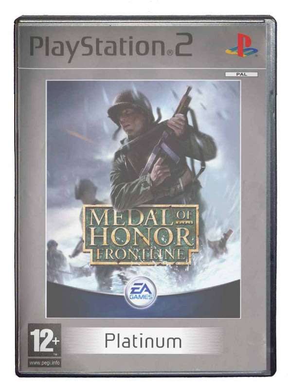 PS2 Medal Of Honor Frontline Platinum