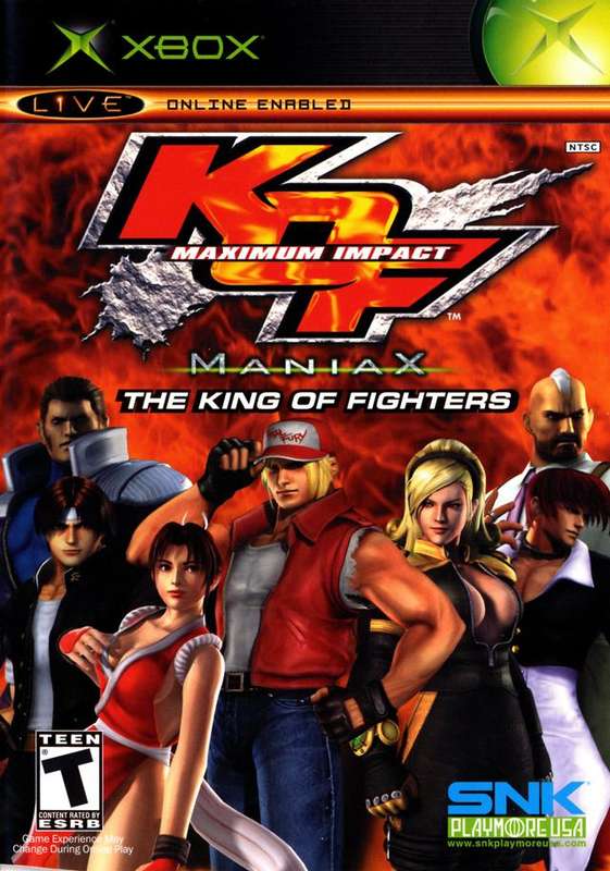 Xbox The King Of Fighters Maximum Impact Maniax / Original Product / American Import