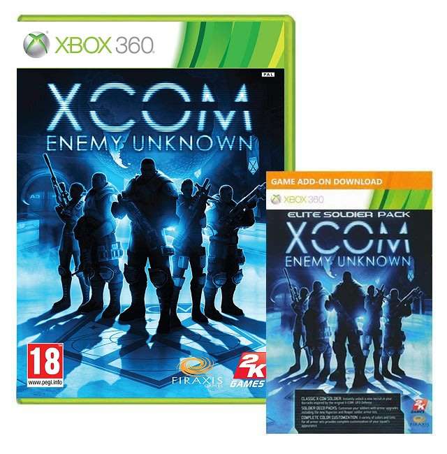 Xbox 360 XCOM Enemy Unknown Elite Soldier Pack Edition / As New / Original Product