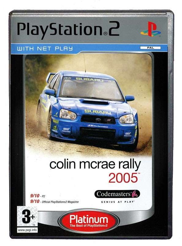 PS2 Colin Mcrae Rally 2005 Platinum / As New