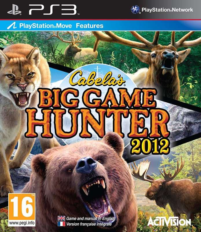 PS3 Cabelas Survival Shadows Of Katmai & Big Game Hunter 2012 Gun Bundle / Brand New (Sealed)