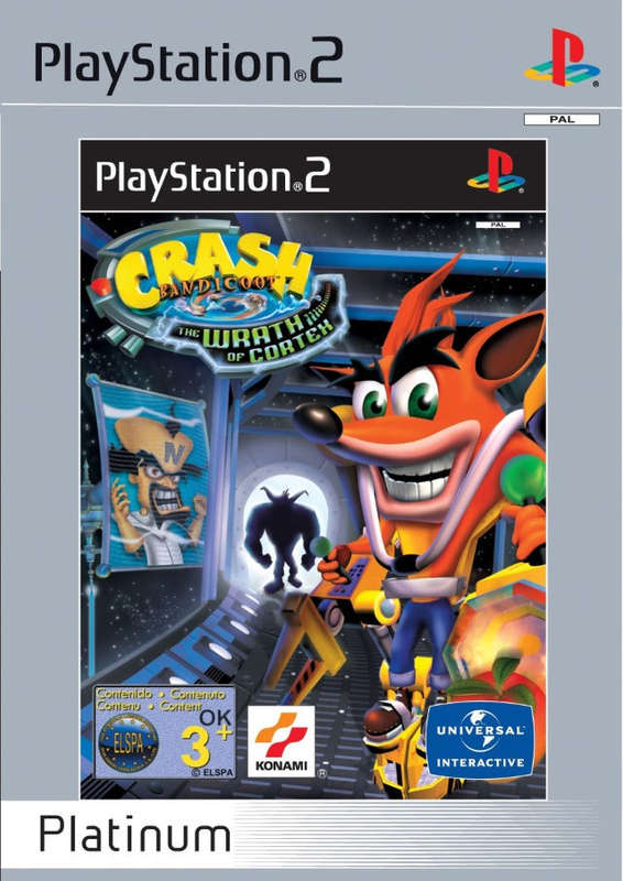 PS2 Crash Bandicoot The Wrath Of Cortex Platinum