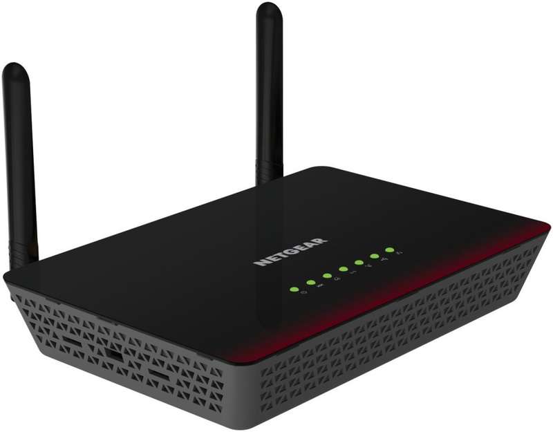 NETGEAR D6000-100PES AC750 ADSL MODEM ROUTER
