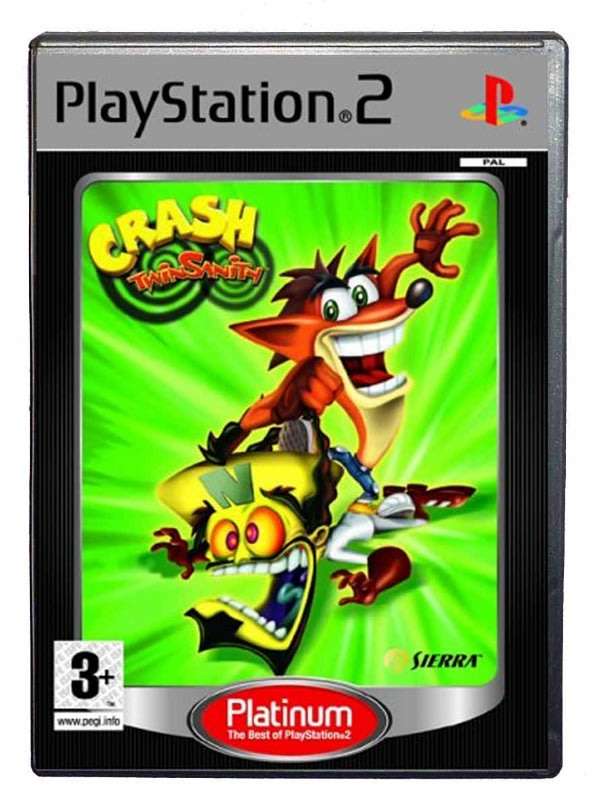 PS2 Crash Twinsanity Platinum / As New