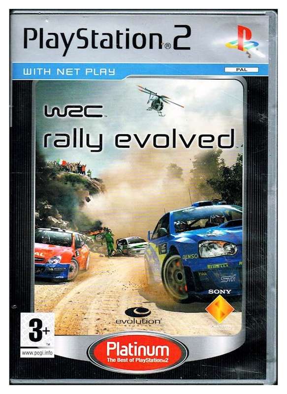 PS2 WRC Rally Evolved Platinum