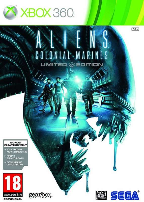 Xbox 360 Aliens Colonial Marines / As New / Original Product