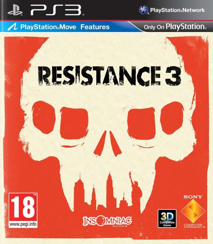 PS3 Resistance 3 / Brand New (Sealed)