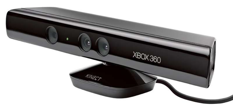 XBOX 360 KINECT SENSOR BLACK / AS NEW / ORIGINAL PRODUCT