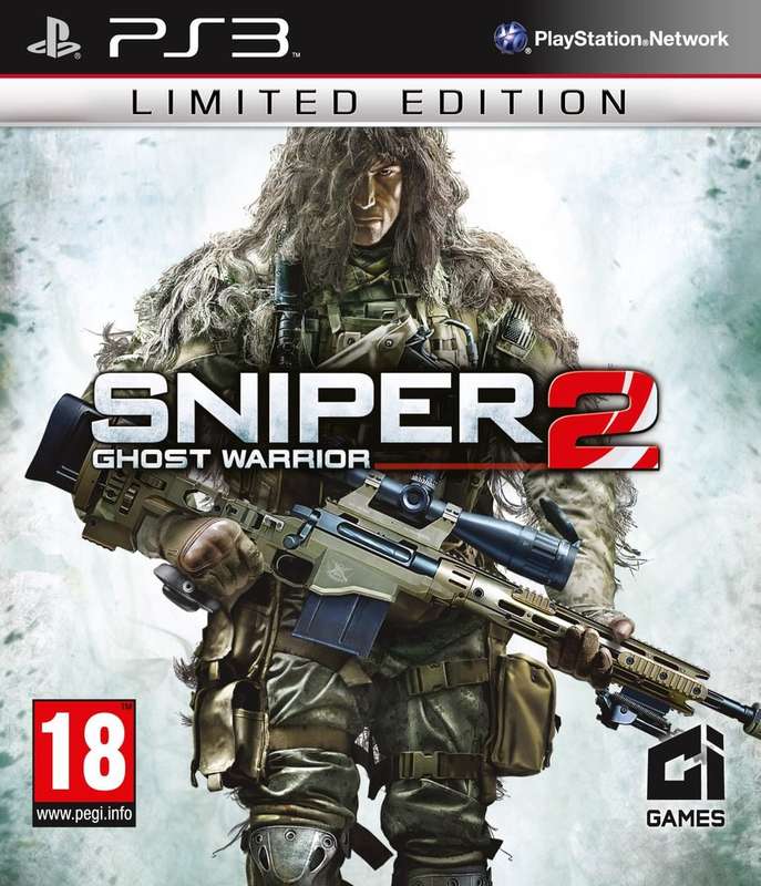 PS3 Sniper Ghost Warrior 2 / As New