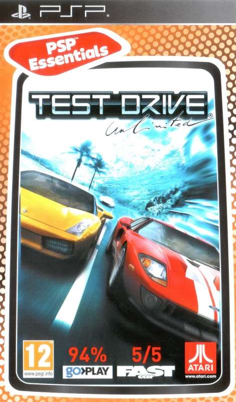 PSP Test Drive Unlimited Essentials