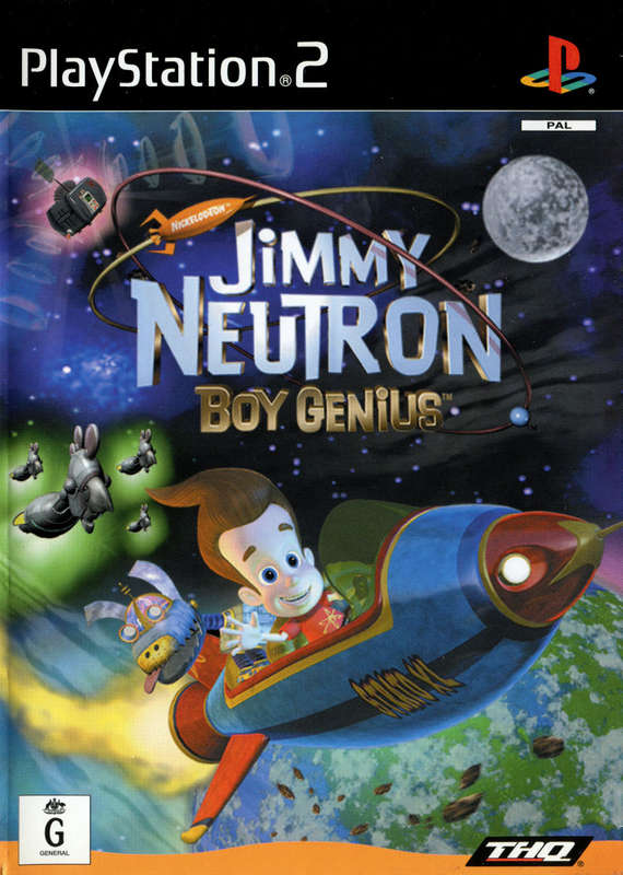 PS2 Jimmy Neutron Boy Genius