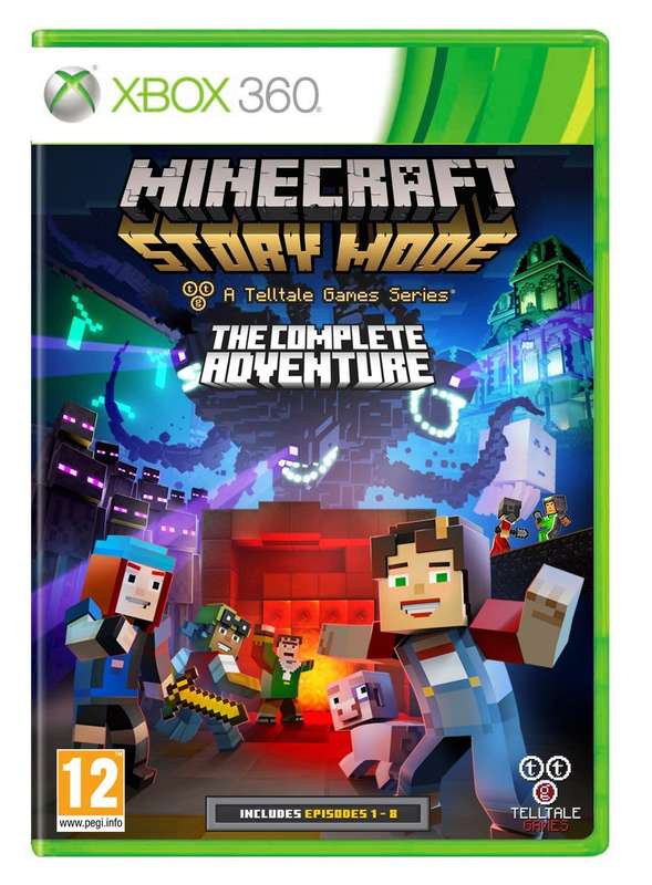 XBOX 360 MINECRAFT STORY MODE THE COMPLETE ADVENTURE / ORIGINAL PRODUCT