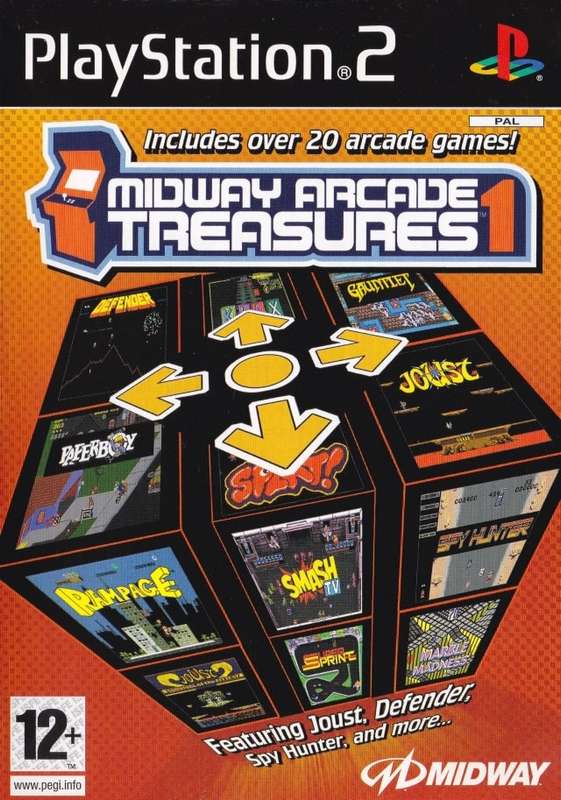 PS2 Midway Arcade Treasures 1