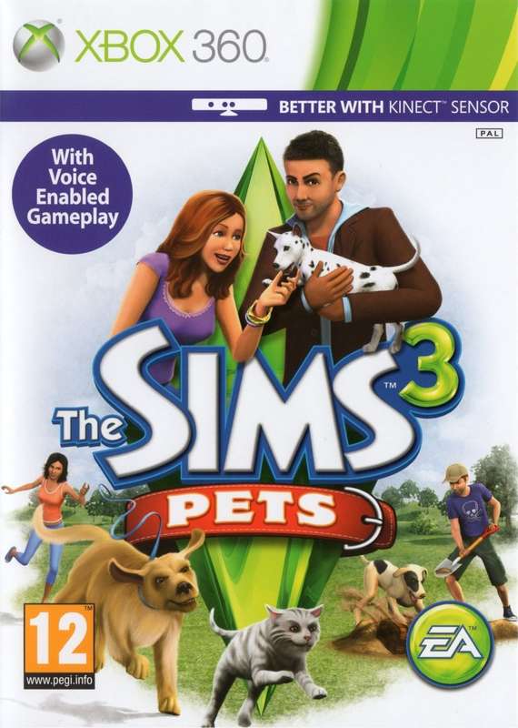 Xbox 360 The Sims 3 Pets / Original Product