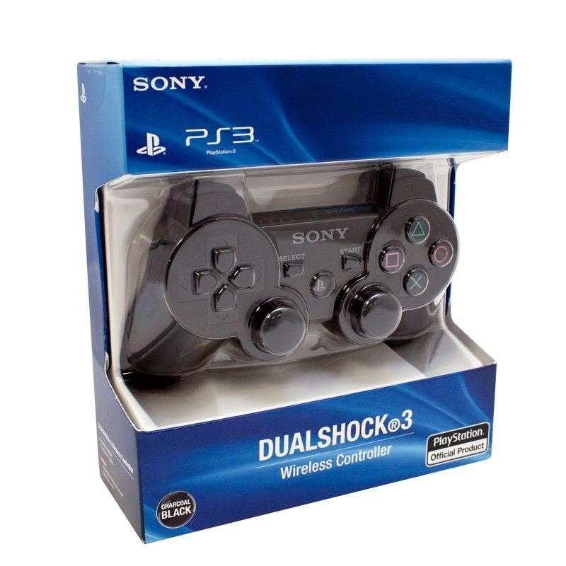 PS3 Sony Dualshock 3 Sixaxis Wireless Controller CECHZC2U Black / Brand New (Sealed)