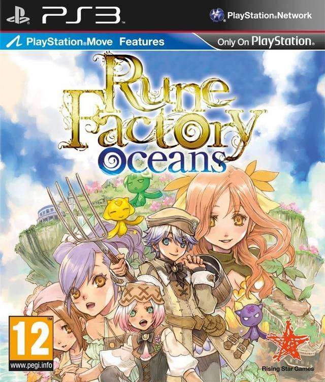 PS3 Rune Factory Oceans / As New