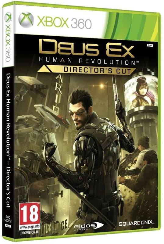 Xbox 360 Deus Ex Human Revolution Directors Cut / Brand New (Sealed)