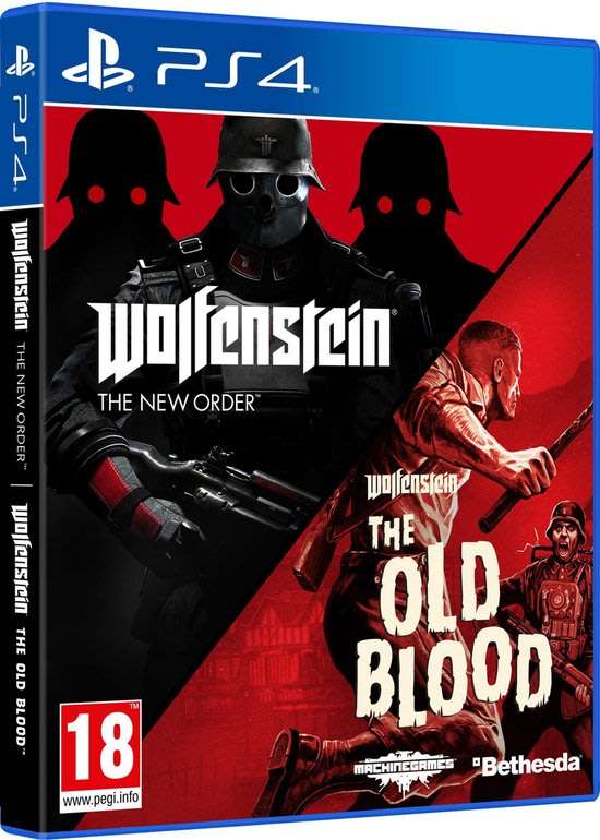 PS4 Wolfenstein The New Order & The Old Blood Double Pack