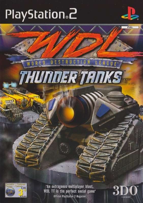 PS2 World Destruction League Thunder Tanks