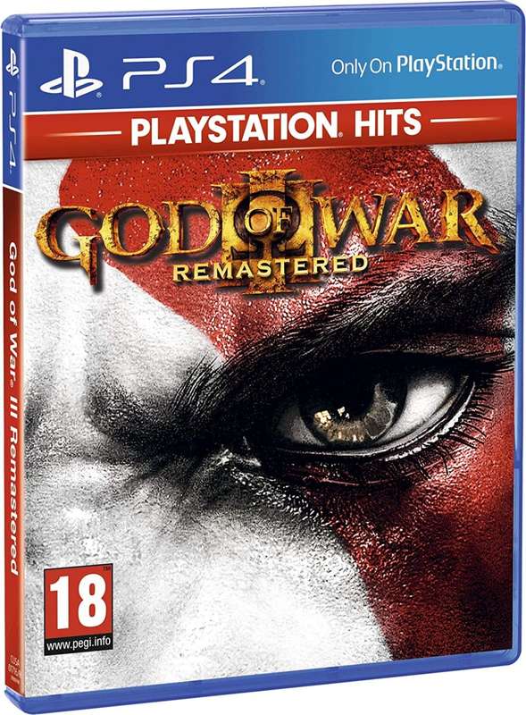 PS4 God Of War III Remastered Playstation Hits / As New