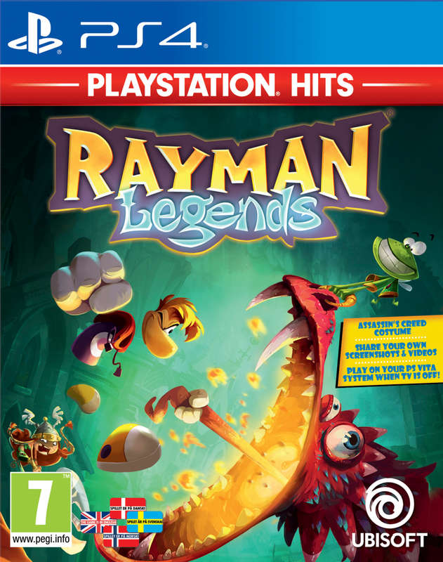 PS4 Rayman Legends Playstation Hits / As New