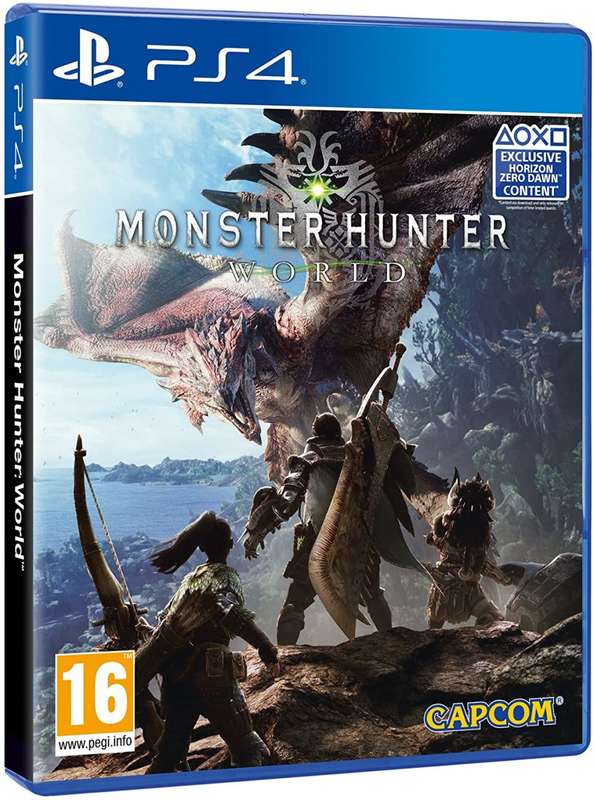 PS4 Monster Hunter World / As New