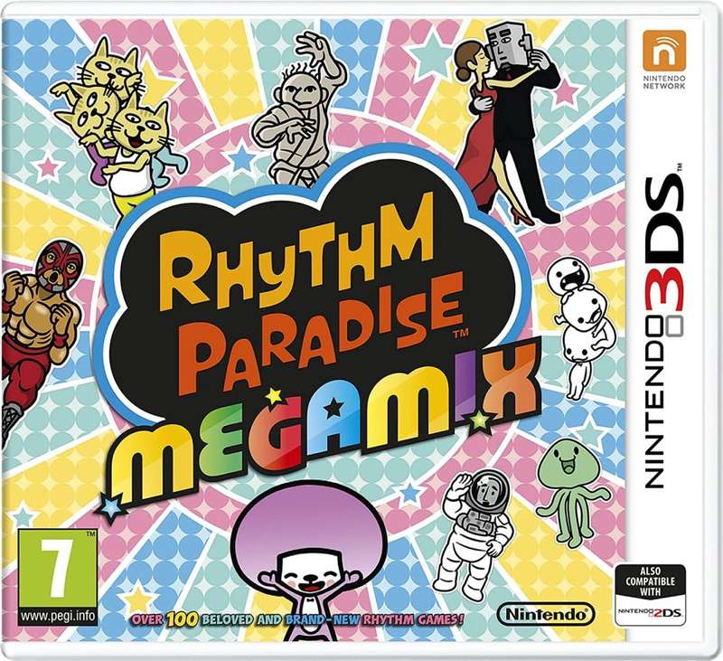 NINTENDO 3DS RHYTHM PARADISE MEGAMIX / AS NEW / BID TO WIN