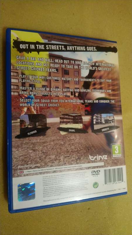 PS2 Street Cricket Champions 2 / As New