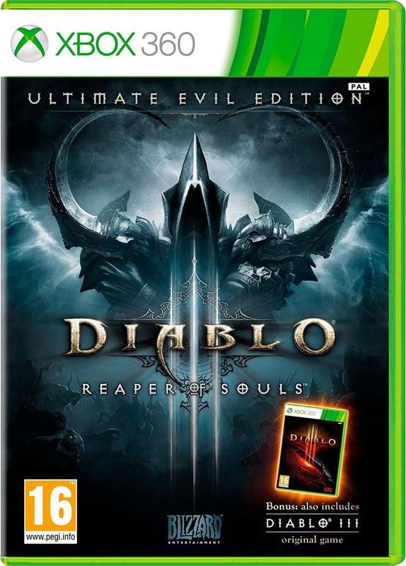 Xbox 360 Diablo III Reaper Of Souls Ultimate Evil Edition / As New