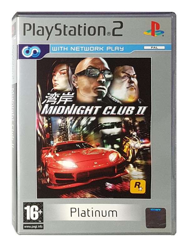PS2 Midnight Club II Platinum