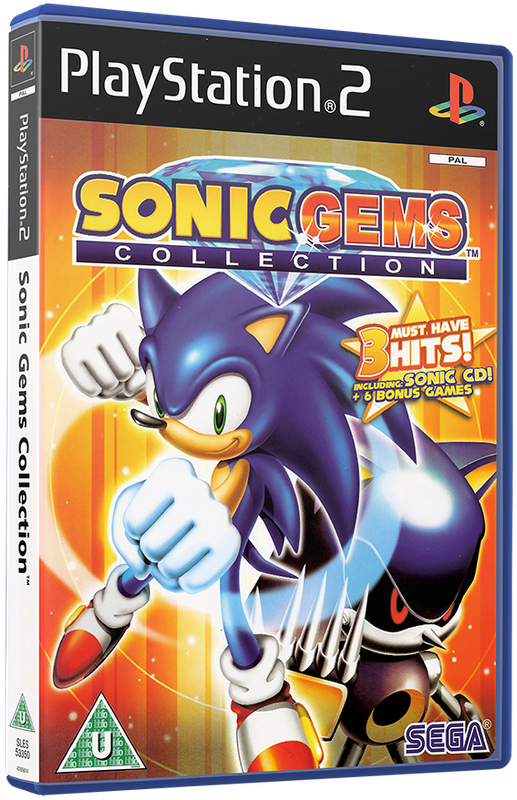 PS2 SONIC GEMS COLLECTION / AS NEW / BID TO WIN