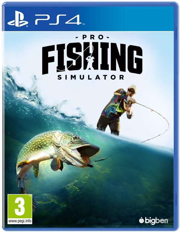 PS4 Pro Fishing Simulator / As New