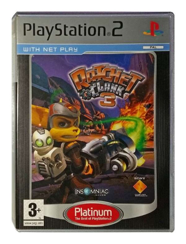 PS2 Ratchet & Clank 3 Platinum