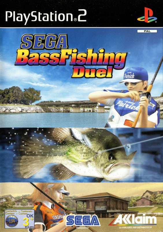 PS2 Sega Bass Fishing Duel