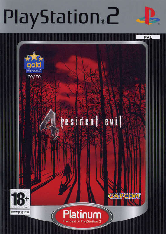 PS2 Resident Evil 4 Platinum