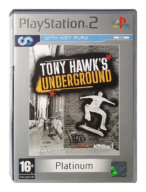 PS2 Tony Hawk Underground Platinum