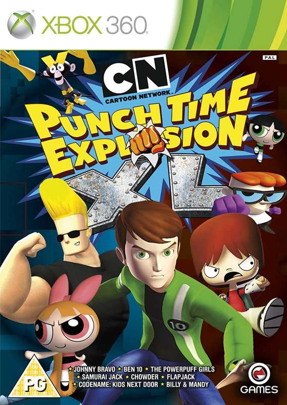 Xbox 360 Cartoon Network Punch Time Explosion XL / Original Product