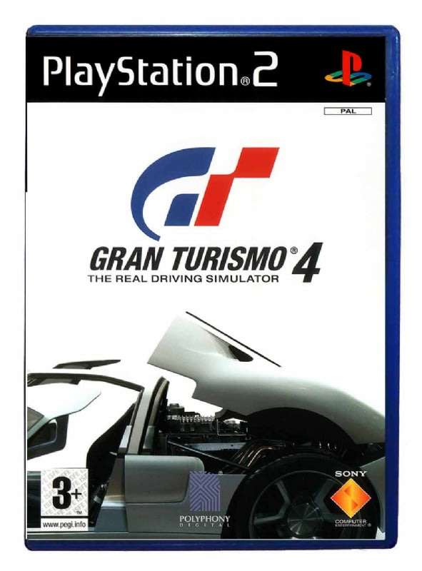 PS2 GT Gran Turismo 4 The Real Driving Simulator