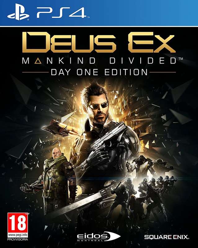 PS4 Deus Ex Mankind Divided / Brand New (Sealed)