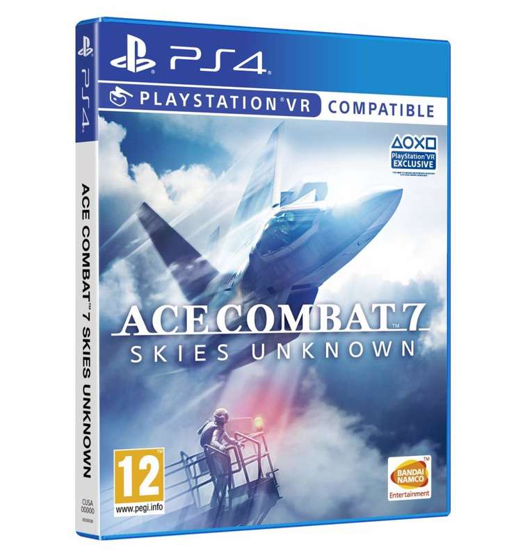 PS4 Ace Combat 7 Skies Unknown / As New