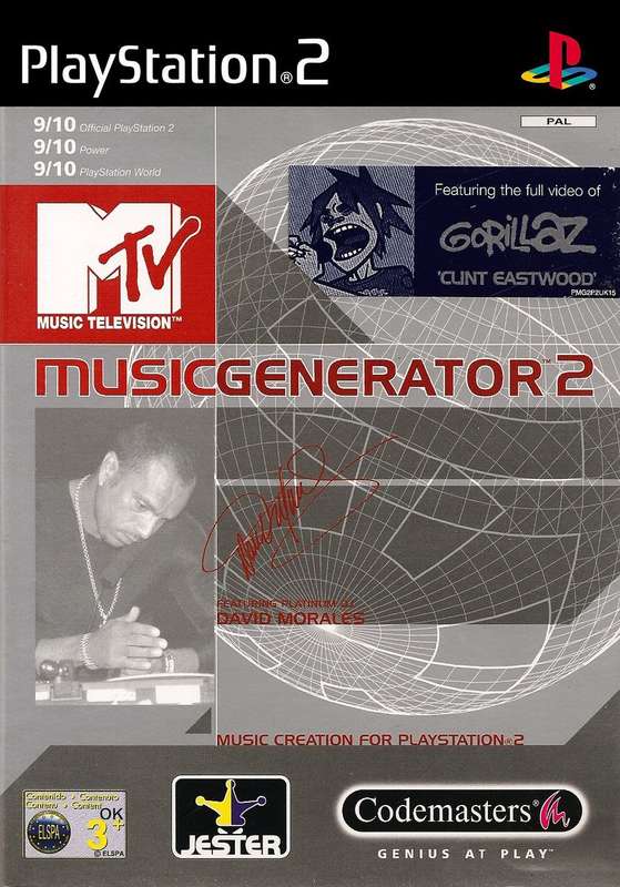 PS2 MTV Music Generator 2 / As New