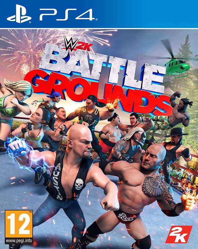 PS4 WWE Battlegrounds / Brand New (Sealed)