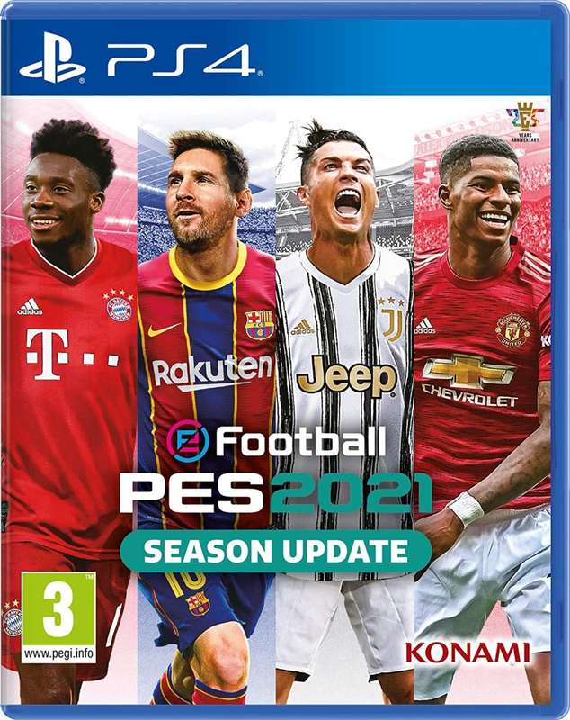 PS4 EFOOTBALL PES 2021 SEASON UPDATE / AS NEW / BID TO WIN