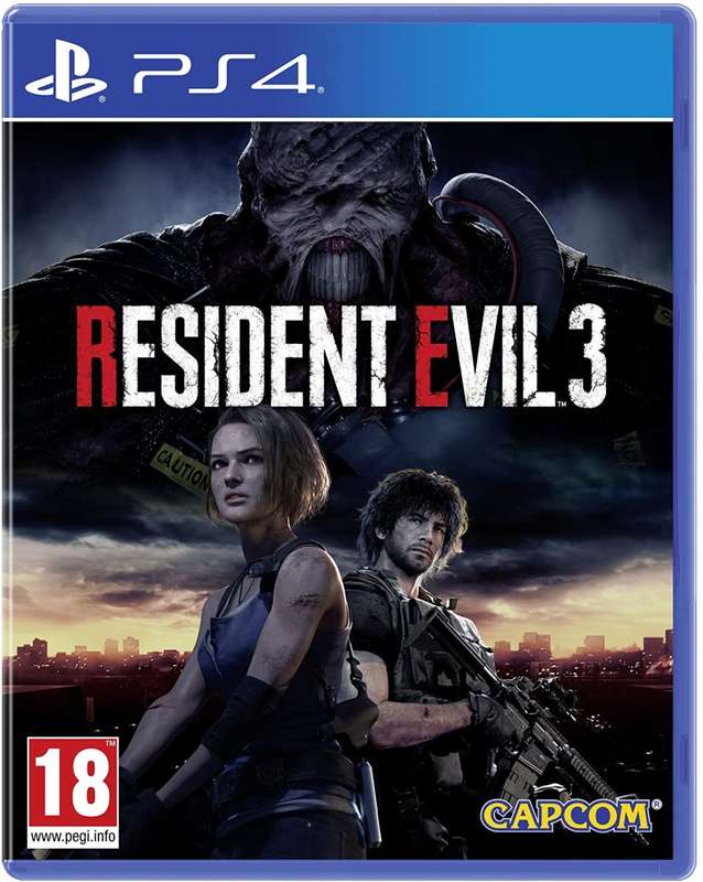 PS4 Resident Evil 3 / As New