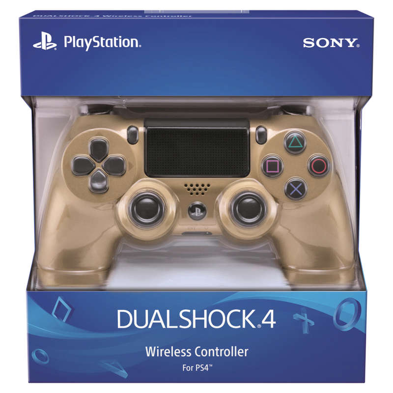 PS4 SONY DUALSHOCK 4 WIRELESS CONTROLLER GOLD / BRAND NEW (SEALED)