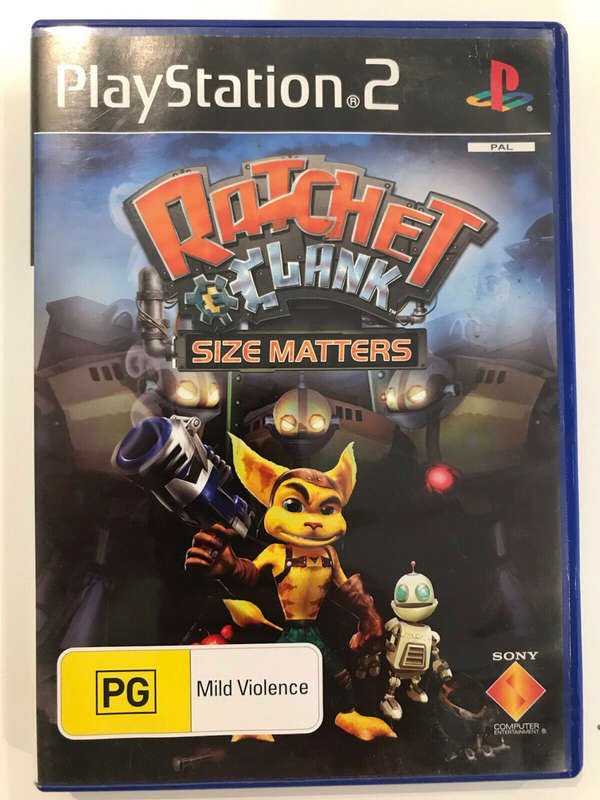 PS2 Ratchet & Clank Size Matters