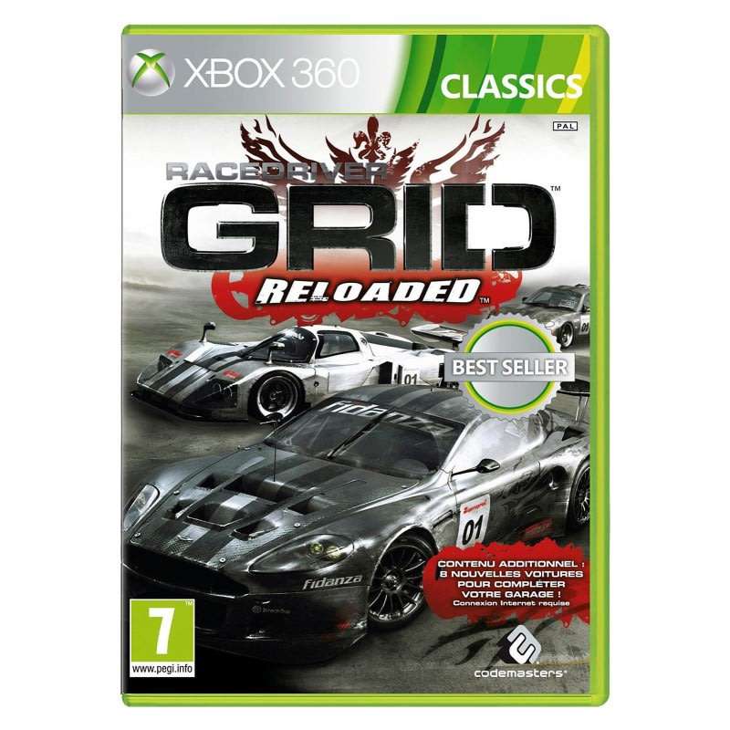 XBOX 360 RACEDRIVER GRID RELOADED CLASSICS / ORIGINAL PRODUCT / BID TO WIN